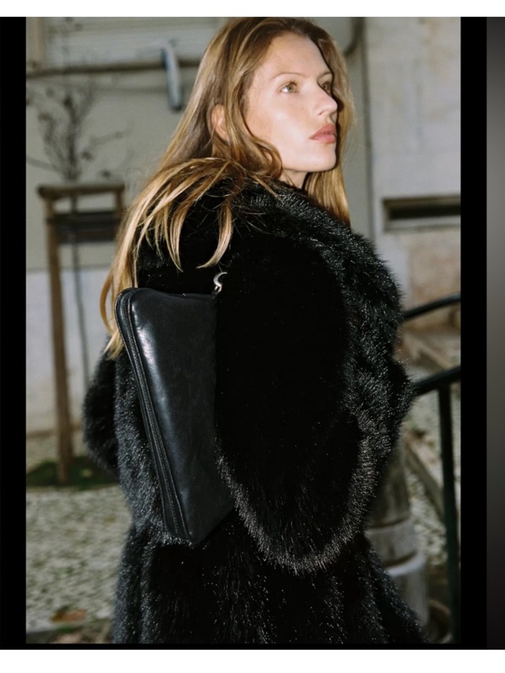 VIRAL NEW Zara faux fur coat, black, fluffy size L 
🚨FIRM PRICE NO DISCOUNT - Picture 7 of 16